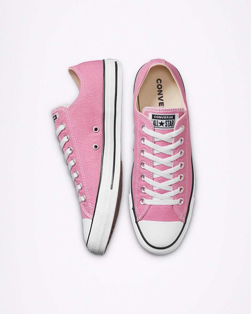 Tenis Converse Chuck Taylor All Star Seasonal Color Cano Baixo Feminino Rosa | PT Q05487T